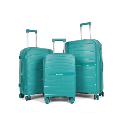 Flamingo - Suitcase Set in Green