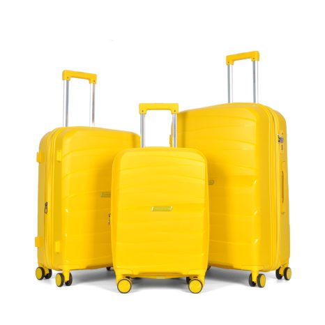 Flamingo - Suitcase Set in Yellow