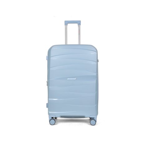 Flamingo - Large Suitcase in Grey Blue