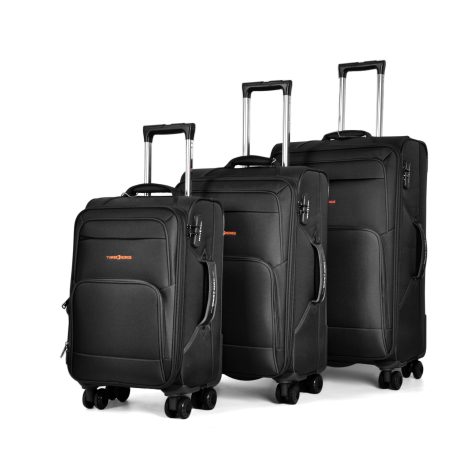 Hawk - Suitcase Set in Black