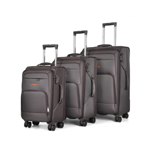 Hawk - Suitcase Set in Brown