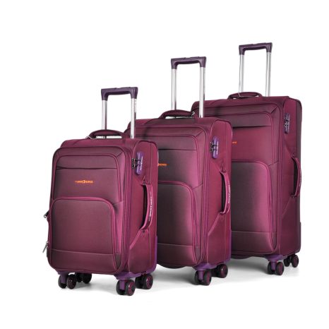 Hawk - Suitcase Set in Purple