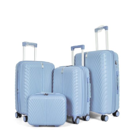 Robin - Suitcase Set in Grey Blue