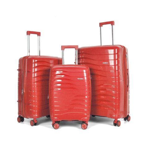 Swallow - Suitcase Set in Red