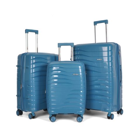 Swallow - Suitcase Set in Sea Blue